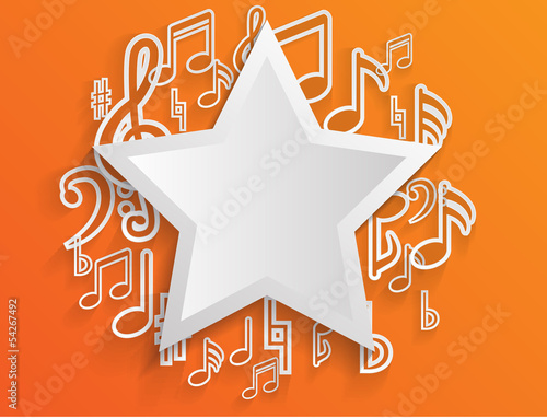 Abstract music background