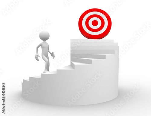 Target and stairs