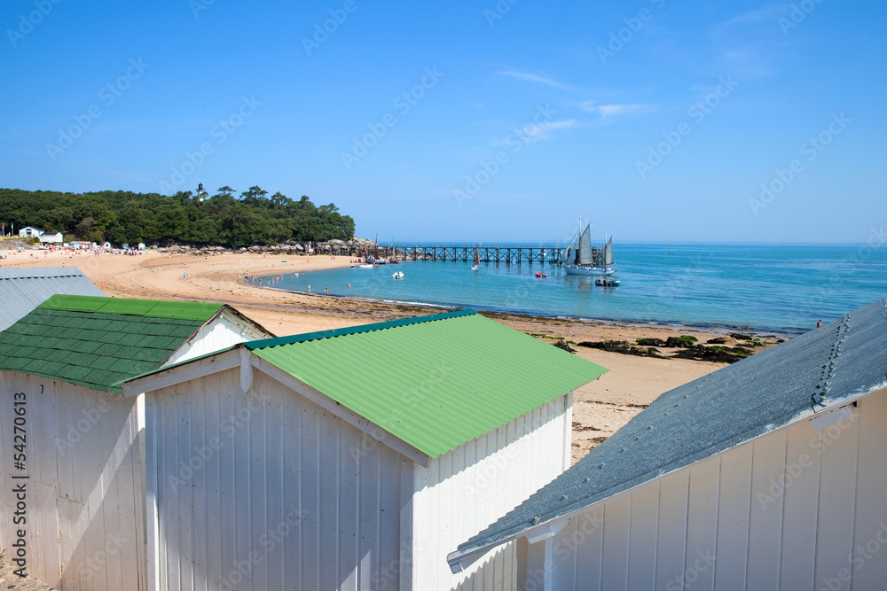Obraz premium France > Noirmoutier > Cabane