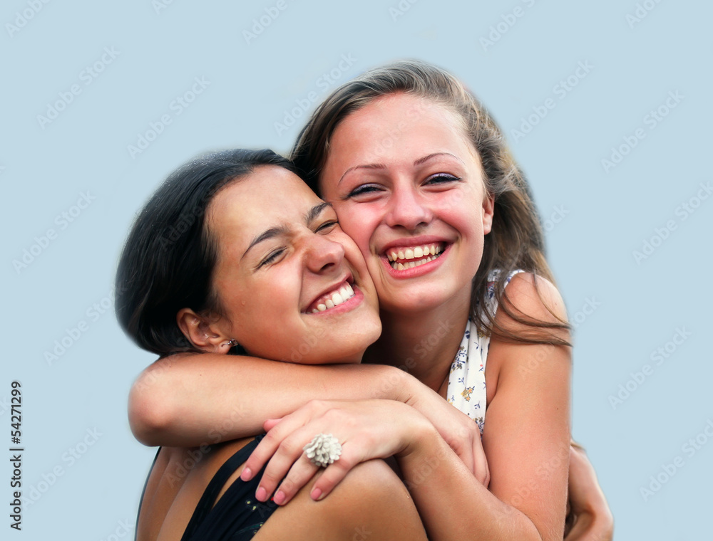 Students girls having fun Students girls having fun