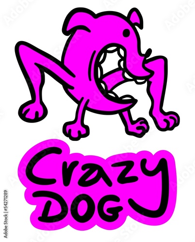 Crazy dog