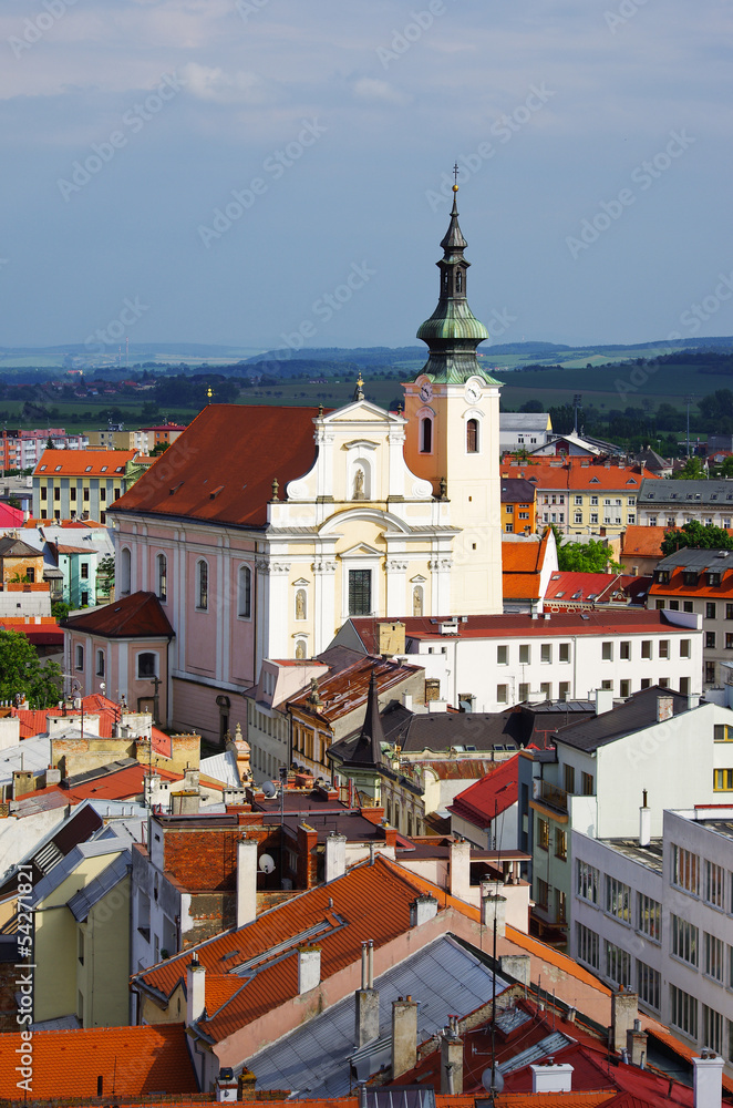 Church in Kromeriz, Czech Republic