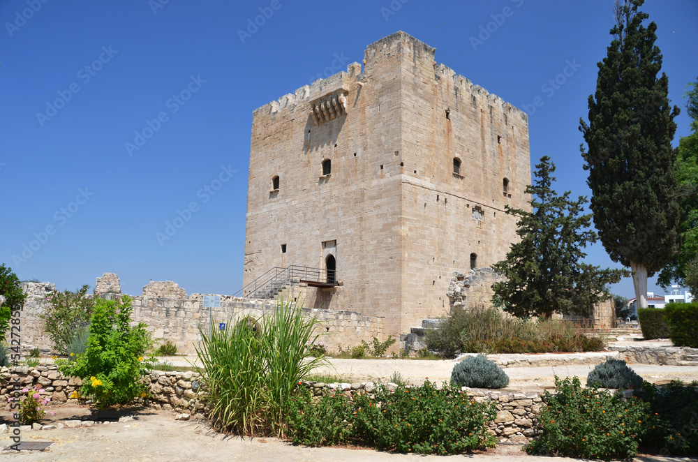 The medieval castle of Kolossi, Cyprus