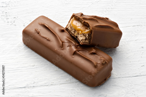 Chocolate candy bar photo