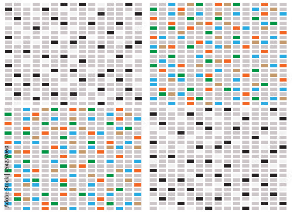 Fototapeta premium Abstract background with multicolored square