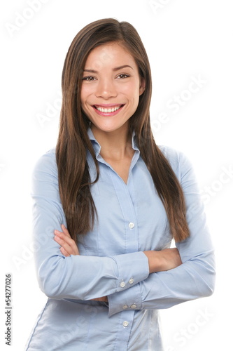 Asian businesswoman casual portrait