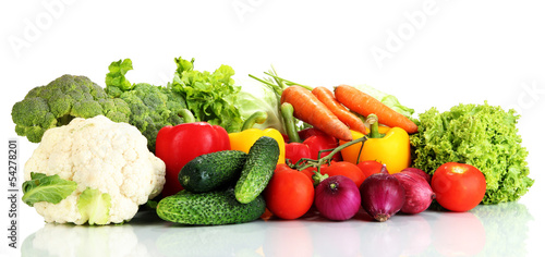 Fresh vegetables close up