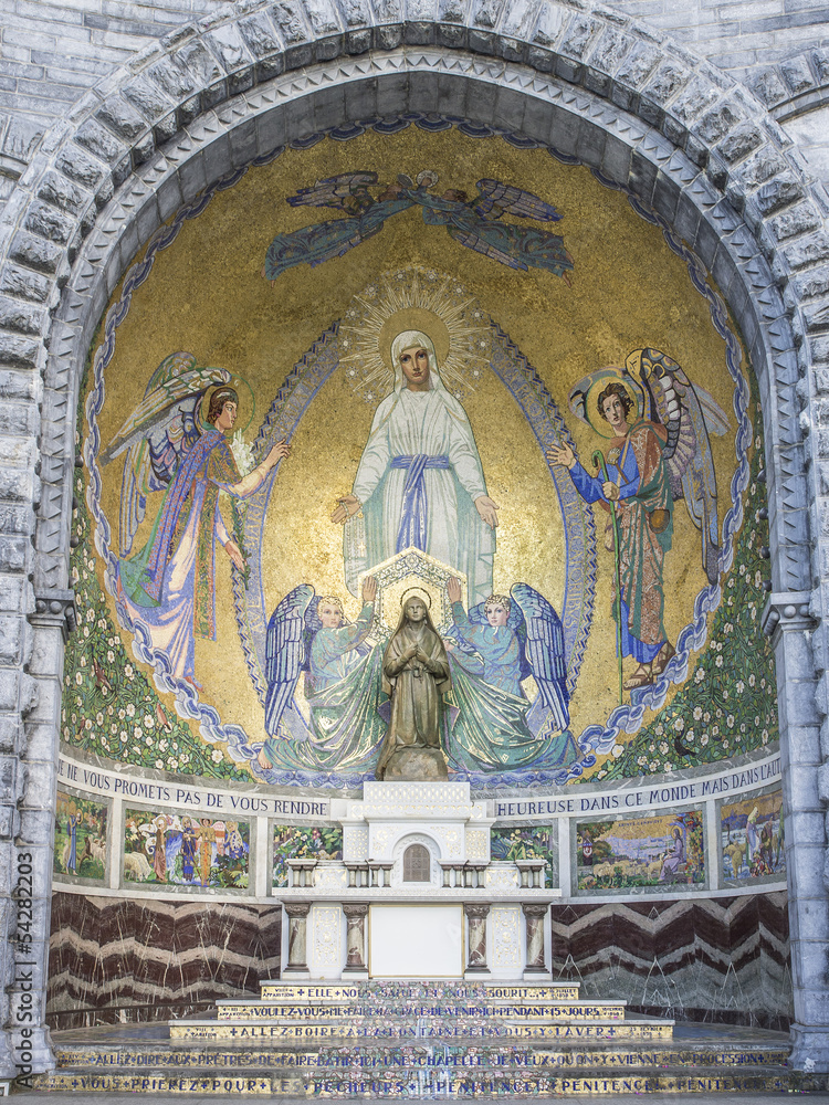 Lourdes, chapel external