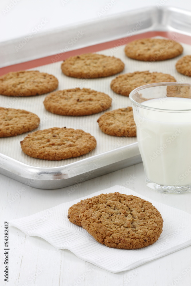 Fresh baked oatmeal cookies Fresh baked oatmeal cookies