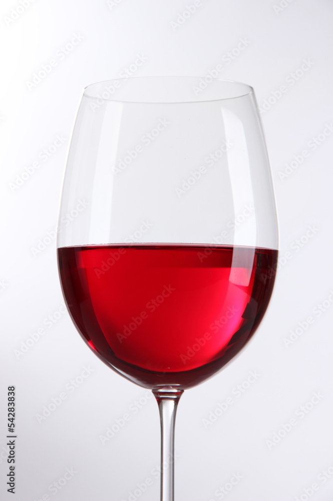 Glass of wine close-up Glass of wine close-up