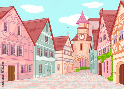 Little Europe town street