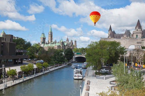 Parliament of Canada and Rideau Canal