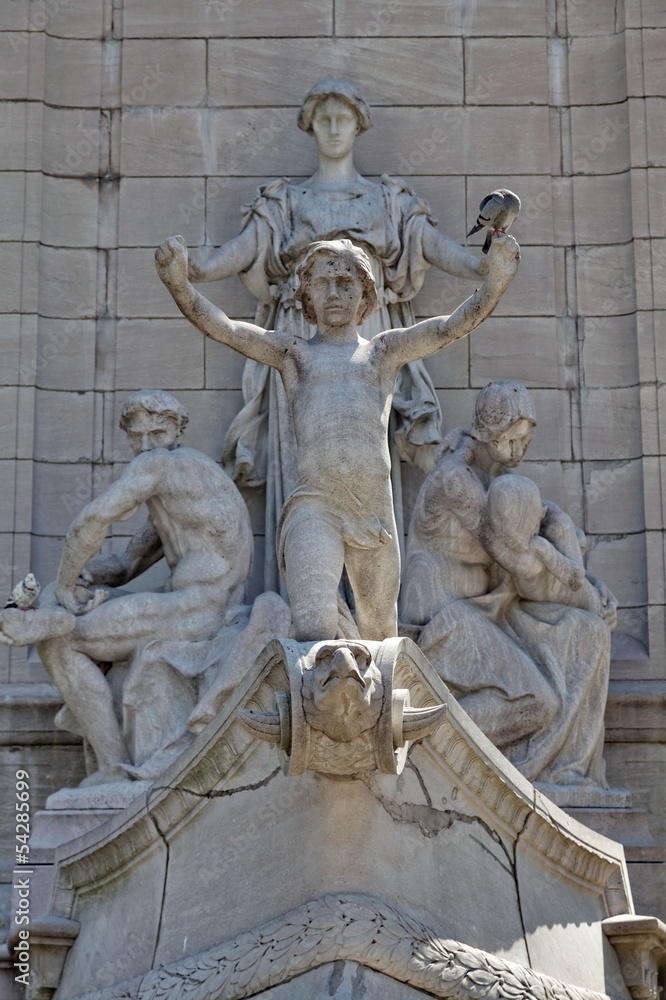 Statue Central Park New York City Statue Central Park New York City