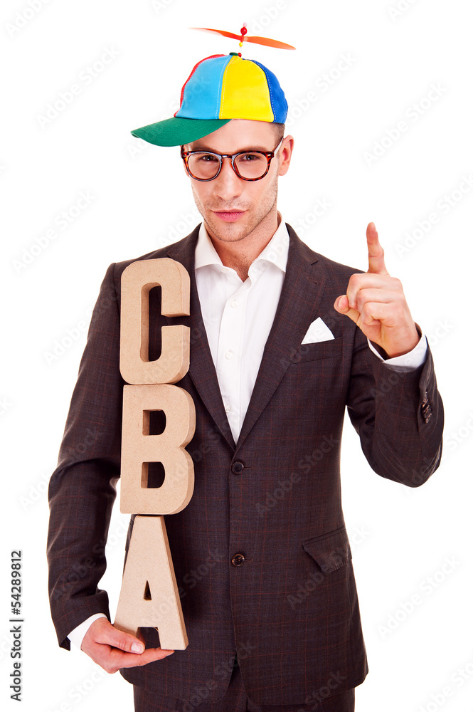 business man writing coaching concept abc bussiness business man writing coaching concept abc bussiness