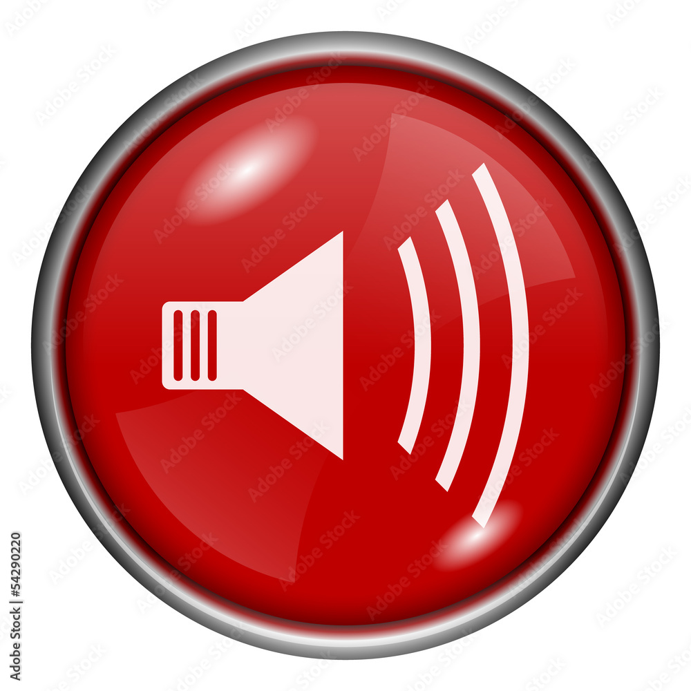 Red round glossy icon Red round glossy icon