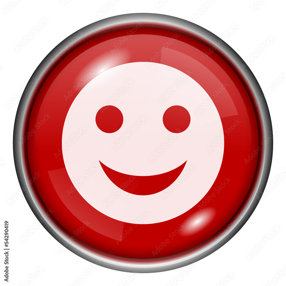 Red round glossy icon Red round glossy icon