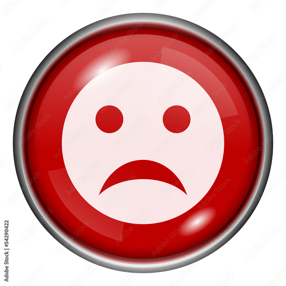 Red round glossy icon Red round glossy icon
