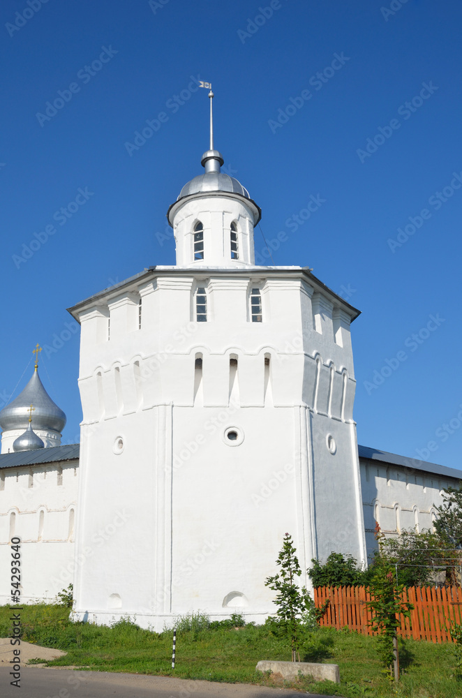 Оборонительная башня Никитского монастыря в Переславле Залесском