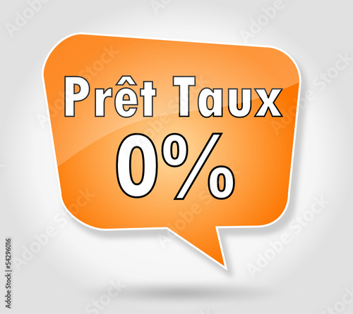 Bulle : Prêt taux 0