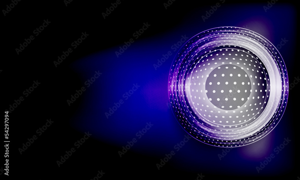 dark abstract background with circular object dark abstract background with circular object