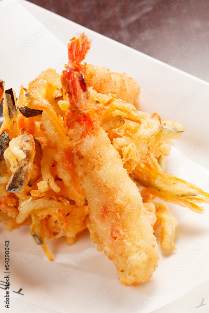 Japanese Cuisine - Tempura Shrimps