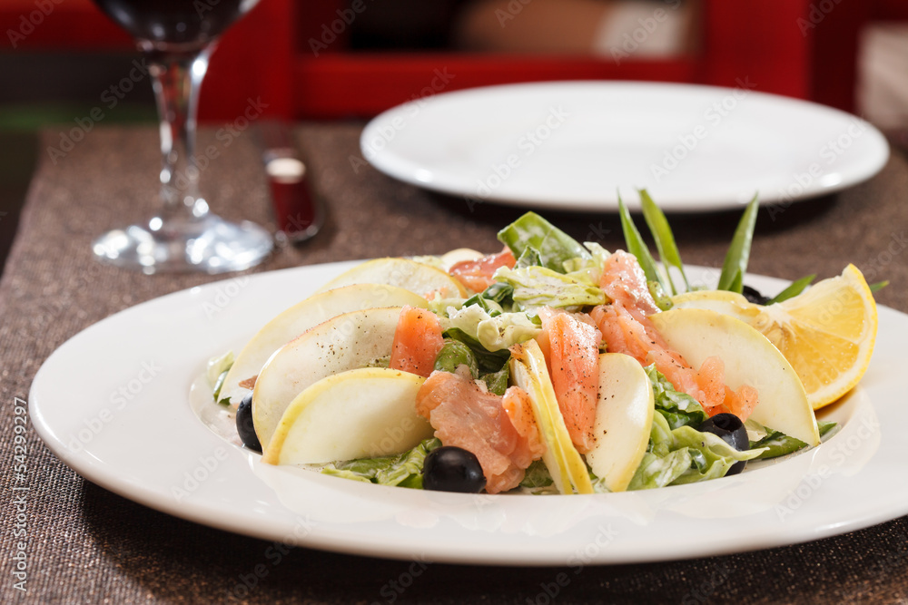 Salad with salmon Salad with salmon