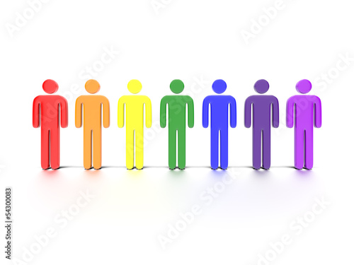 Colorful Character Group