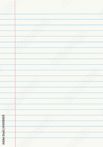 Notebook paper