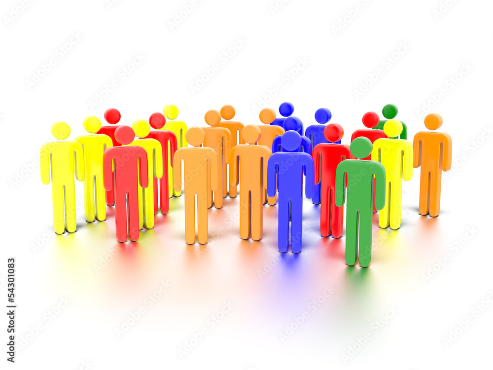 Colorful Character Group Colorful Character Group