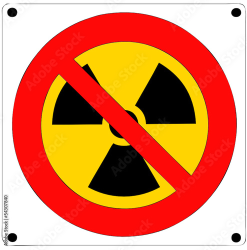 Divieto di radiazioni nucleari
