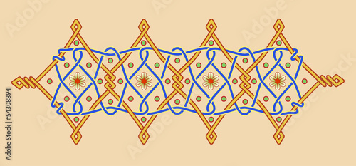Pattern with flowers