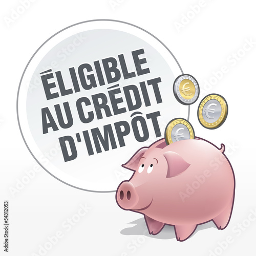 Tirelire - Economies - Eligible au Crédit d'impôt