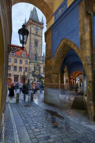 Town Hall Tower in Prague, ...