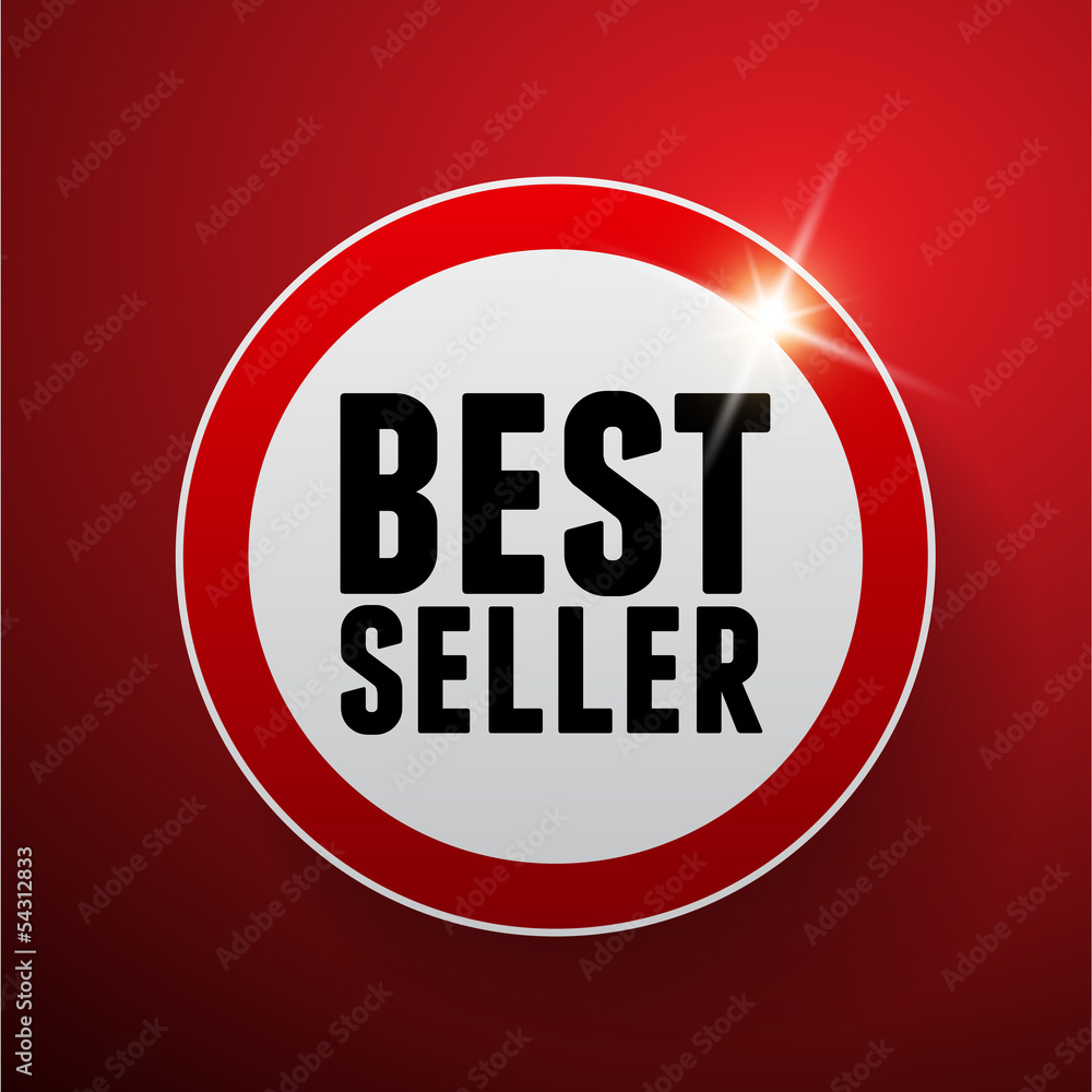 Bestseller vector sign Bestseller vector sign