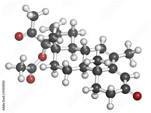 Melengestrol acetate (MGA) cattle growth promoter photo