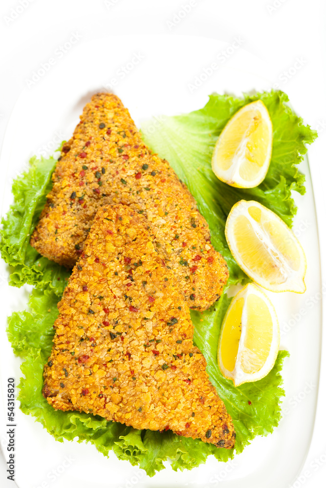 Tortilla Crusted Tilapia Tortilla Crusted Tilapia