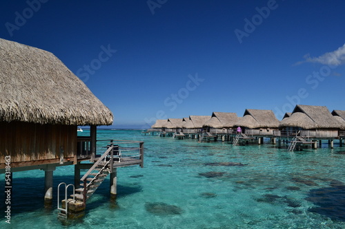Paradise resort  Tahiti  French Polynesia