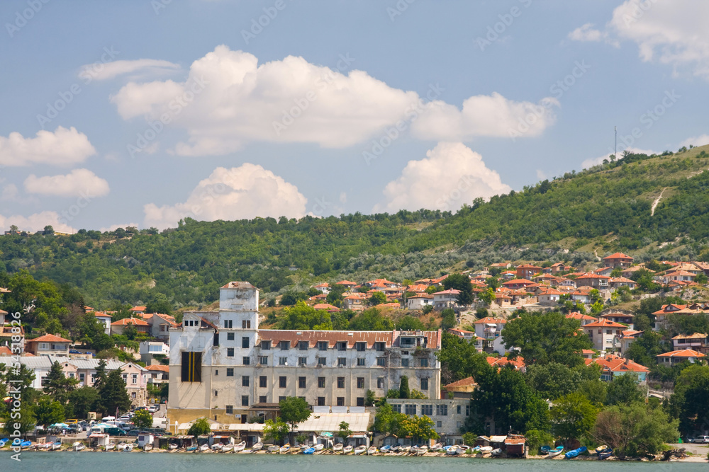 The town of Balchik on the Black sea coast, Bulgaria.