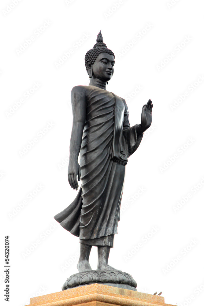 Fototapeta premium Stand of Buddha statues.