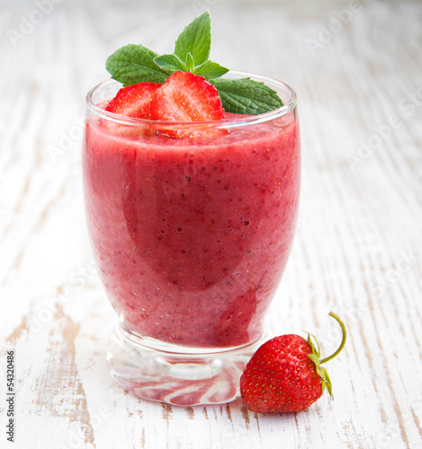 Strawberry smoothie