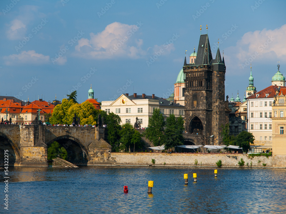 Fototapeta premium Old Town Bridge Tower at Charles Bridge