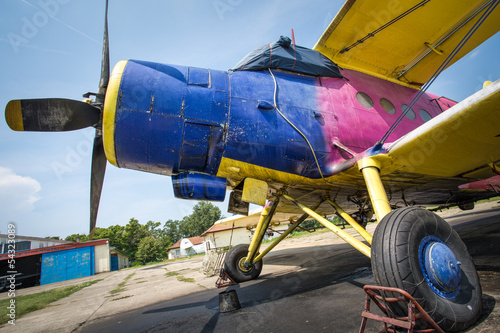 airplane Antonov An-2 from Russia