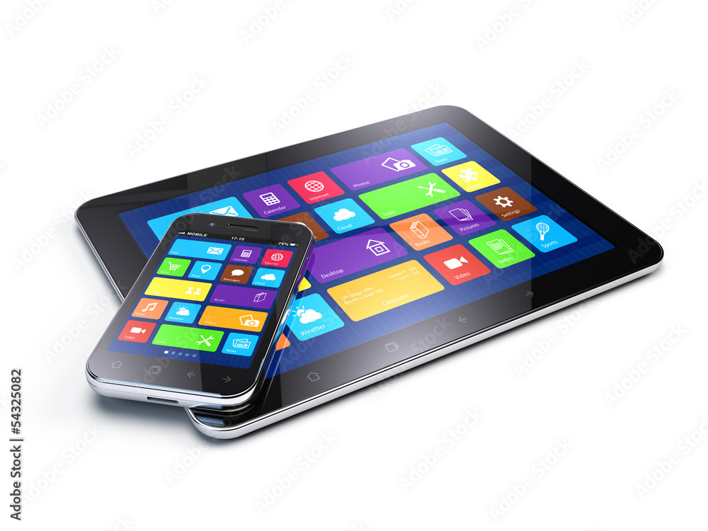 Tablet PC and Mobile Smartphone Tablet PC and Mobile Smartphone