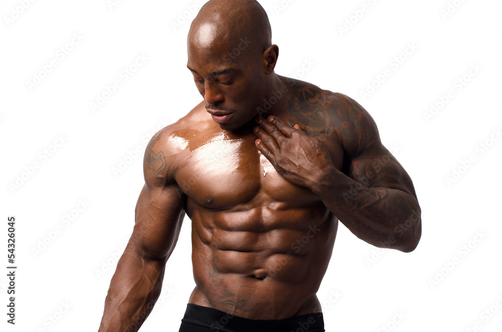 Strong bodybuilder man with perfect abs,biceps, chest Strong bodybuilder man with perfect abs,biceps, chest