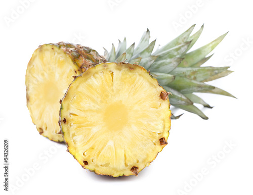 Fresh slice pineapple