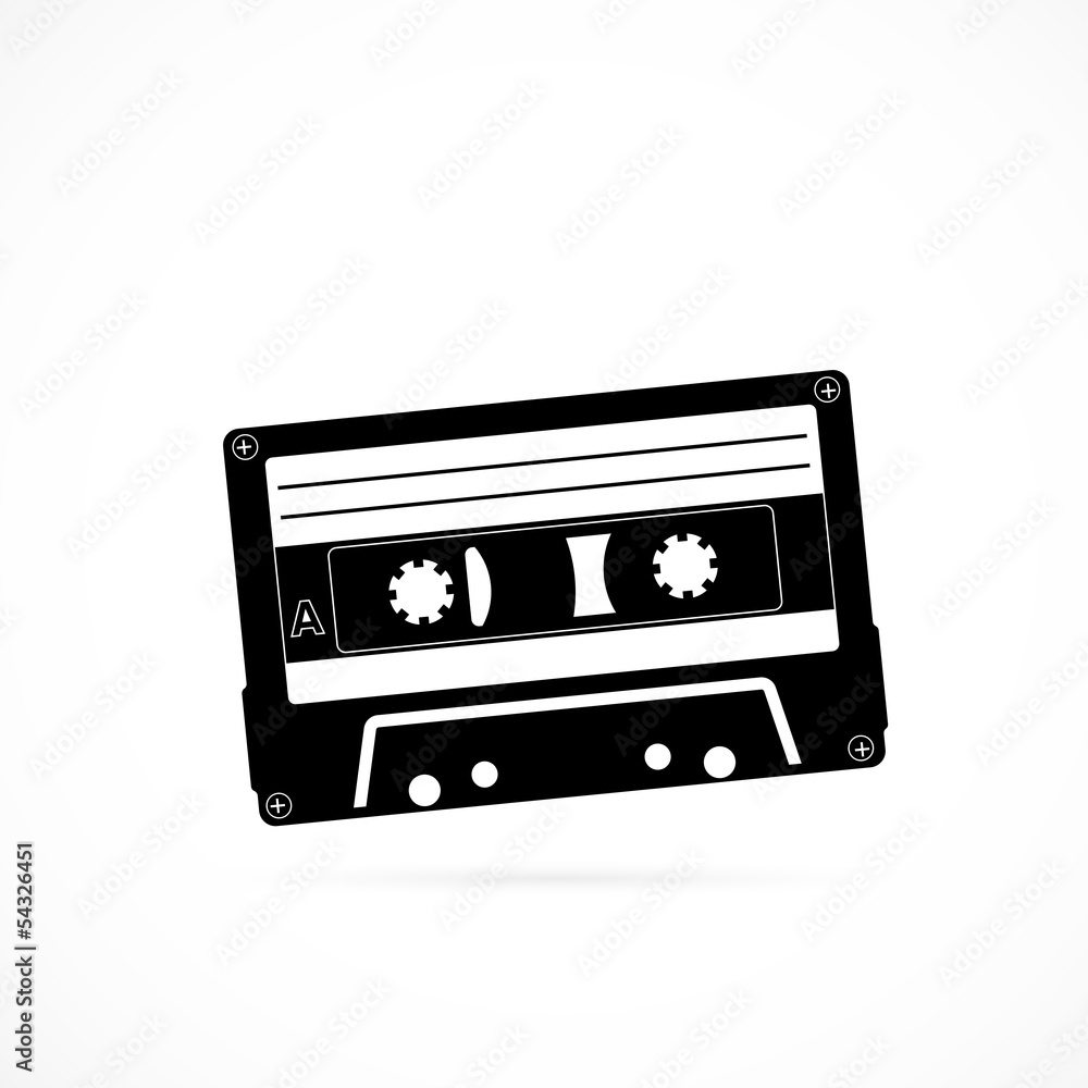 Fototapeta premium cassette vecteur