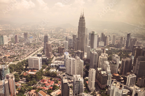 modern city in Kuala Lumpur © zhu difeng