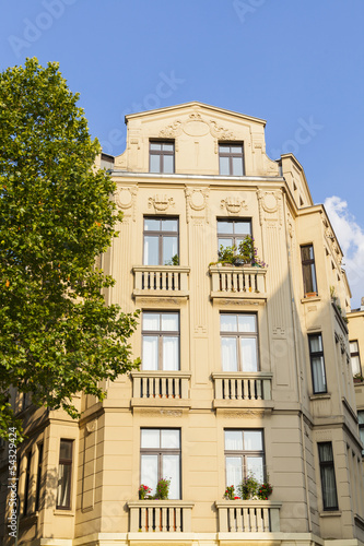 luxury buildings and flats in berlin, germany
