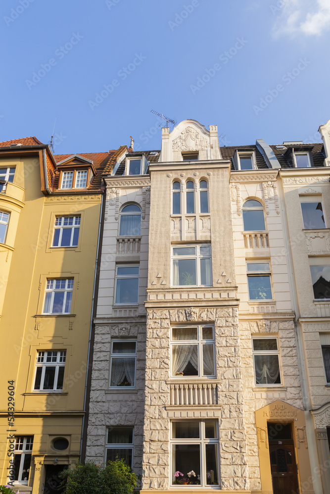 Fototapeta premium luxury buildings and flats in berlin, germany