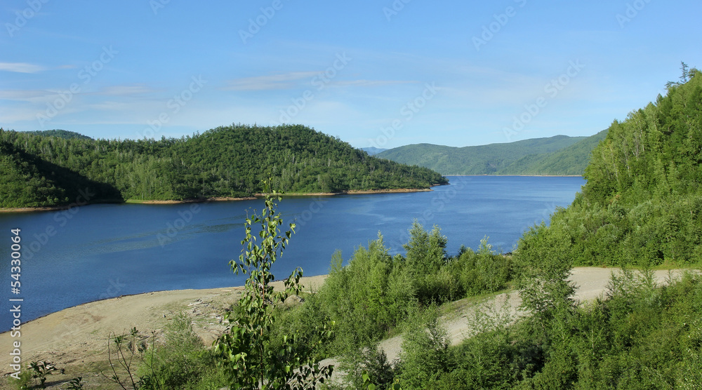 Zeya reservoir hydropower, Amur Region, Russia
